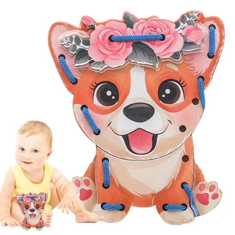 Wooden Lacing Toy Wooden Threading Lacing Toys Dog Deer Panda Bee Educational Preschool Threading Toys Montessori Lacing Toys
Wooden Lacing Toy Wooden Threading Lacing Toys Dog Deer Panda Bee Educational Preschool Threading Toys Montessori Lacing Toys