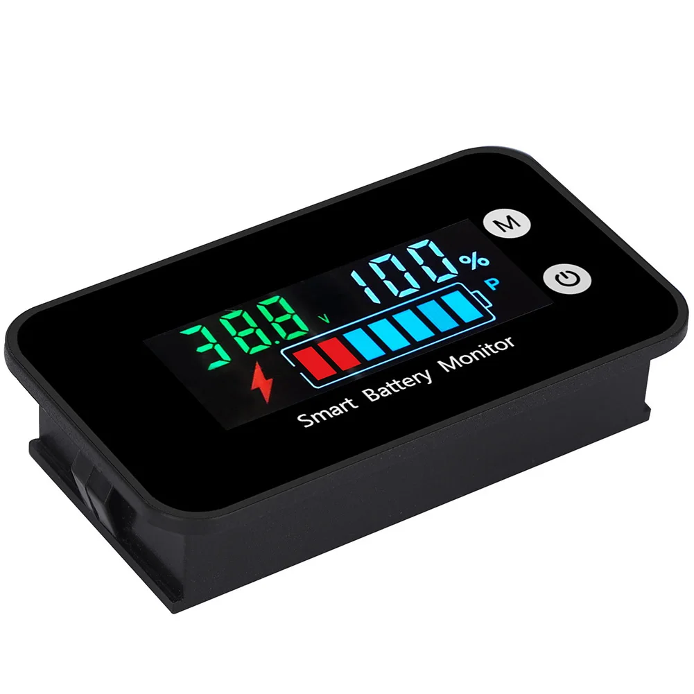 Car Motorcycle Battery Monitor 7 100V Waterproof IPX7 Direct Mount Accessory Easy to Use Reliable Voltage Display
Car Motorcycle Battery Monitor 7 100V Waterproof IPX7 Direct Mount Accessory Easy to Use Reliable Voltage Display