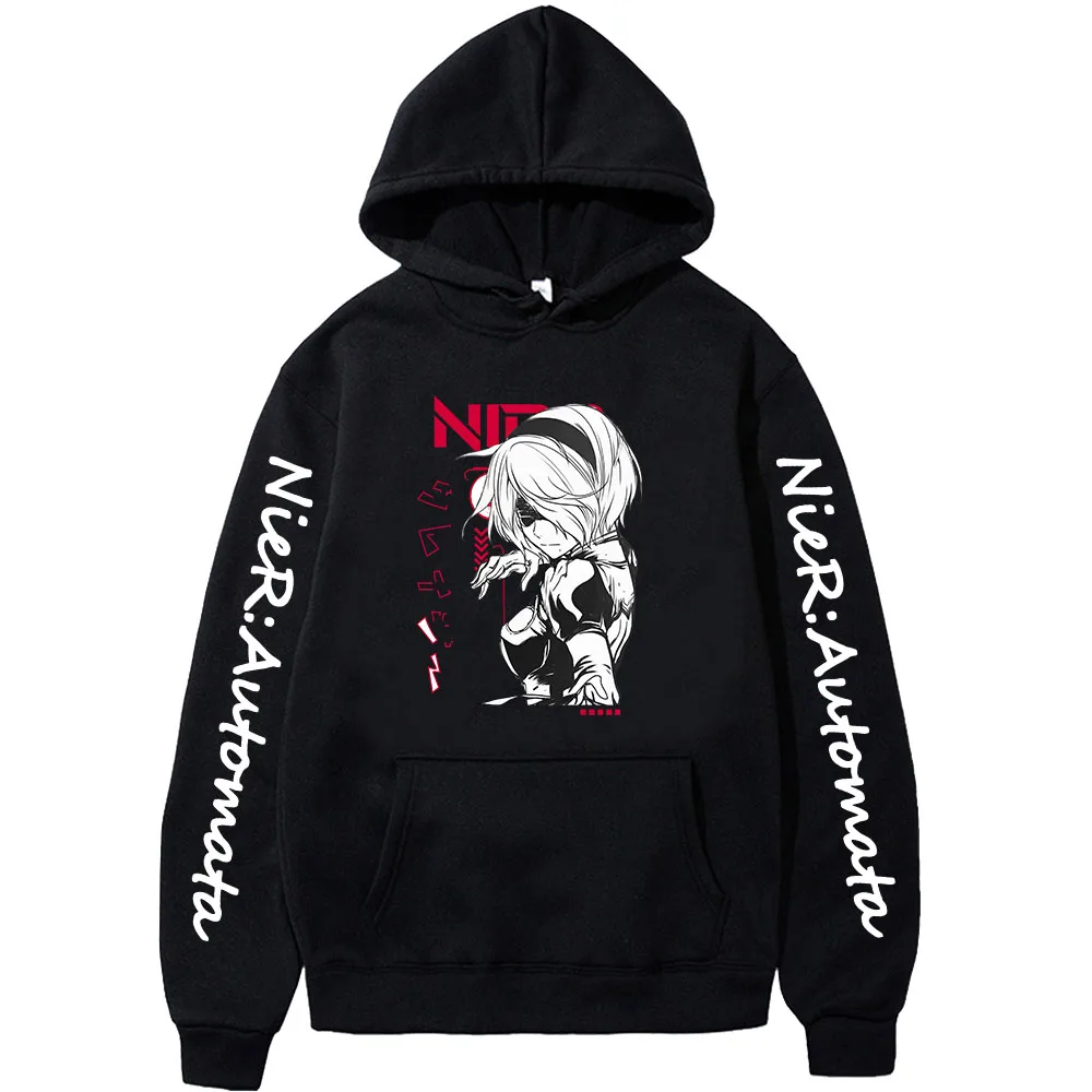 Nie RAutomata 2B Manga/Comic Hoodies Harajuku Casual Sweatshirts Aesthetic Boys/girls Clothes Funko Pop Streetwear Anime Hoody
Nie RAutomata 2B Manga/Comic Hoodies Harajuku Casual Sweatshirts Aesthetic Boys/girls Clothes Funko Pop Streetwear Anime Hoody