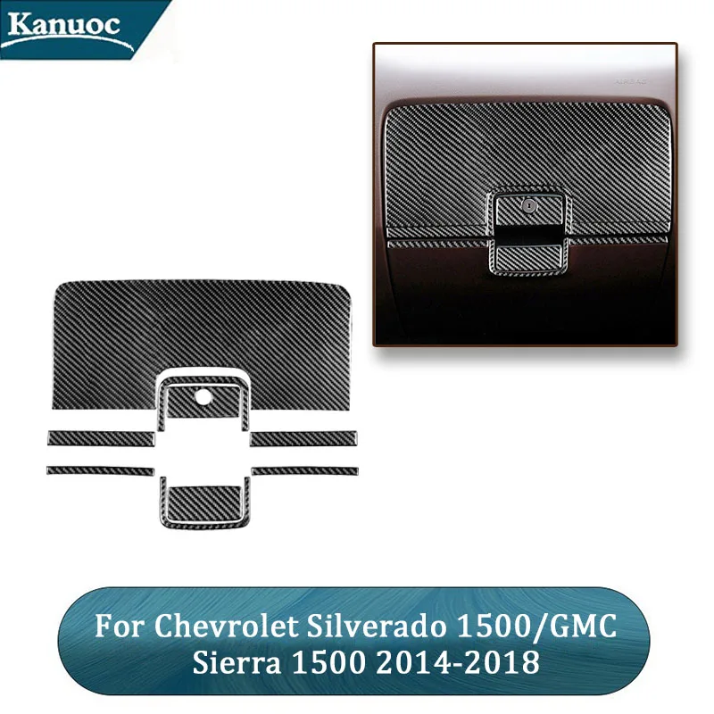 9Pcs For Chevrolet Silverado 1500/GMC Sierra 1500 2014-2018 Carbon Fiber Stickers Glove Box Cover Trim Car Interior Accessories
9Pcs For Chevrolet Silverado 1500/GMC Sierra 1500 2014-2018 Carbon Fiber Stickers Glove Box Cover Trim Car Interior Accessories