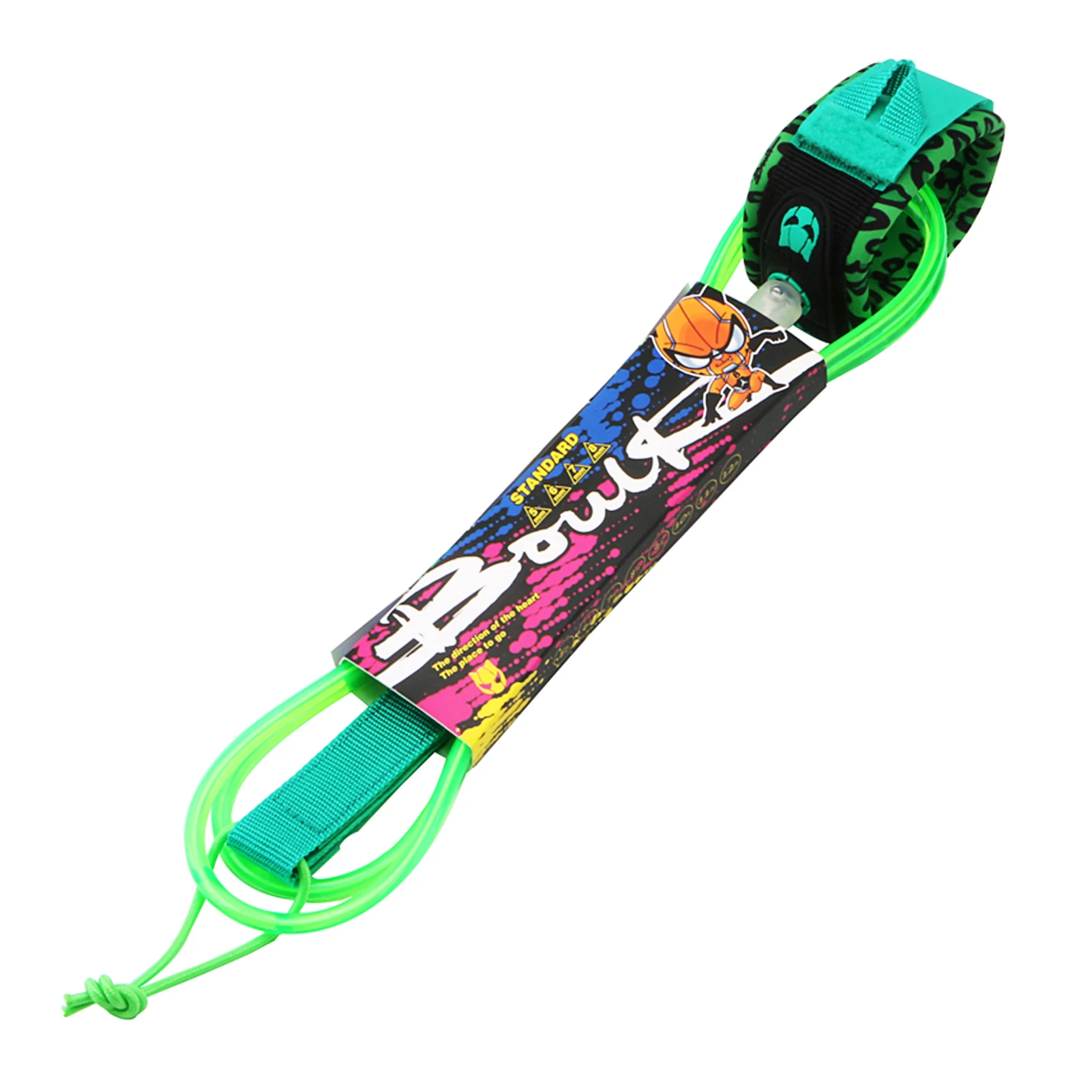 

Шнур для серфинга 6-8 футов, толстый прямой поводок из ТПУ для SUP-серфинга, длинная веревка для ног, 7 мм