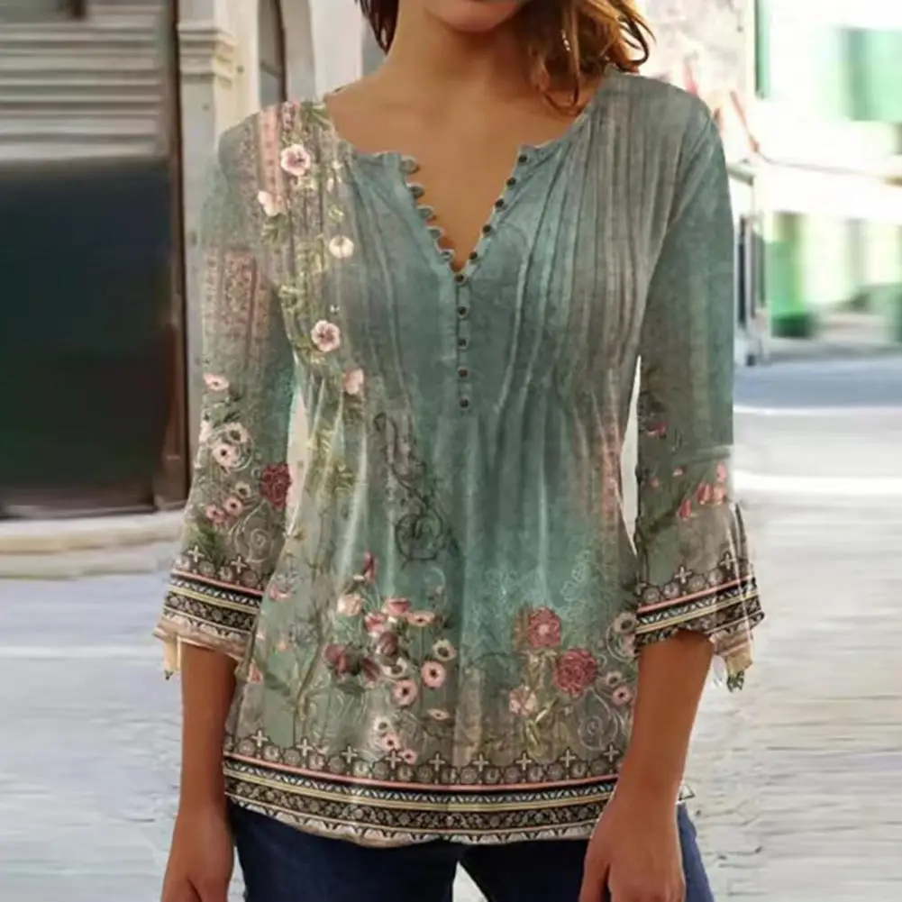 Fashion Tee Shirt 3D Cutting Breathable Lady T-shirt Simple Casual Floral Print Tunic Tops
Fashion Tee Shirt 3D Cutting Breathable Lady T-shirt Simple Casual Floral Print Tunic Tops