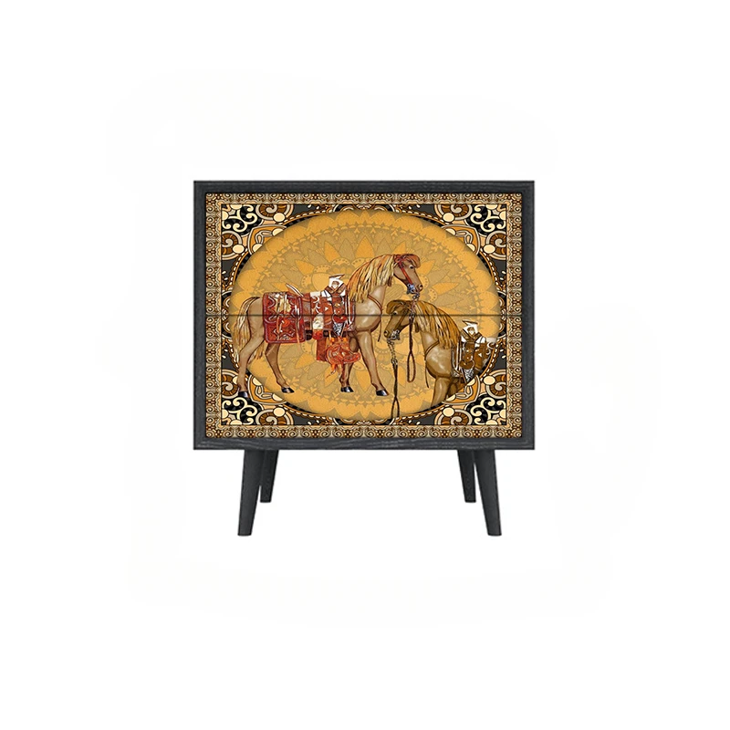 European-Style Solid Wood Bedside Cabinet Creative Bedside Cabinet Bedroom Locker Home Decorative Side Cabinet
European-Style Solid Wood Bedside Cabinet Creative Bedside Cabinet Bedroom Locker Home Decorative Side Cabinet