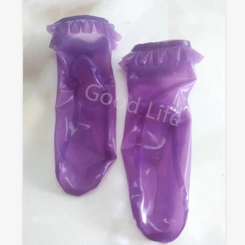 Handmade Sexy Black Latex Stockings Rubber Long Foot Sock Foot Step Latex Socks Long
Handmade Sexy Black Latex Stockings Rubber Long Foot Sock Foot Step Latex Socks Long