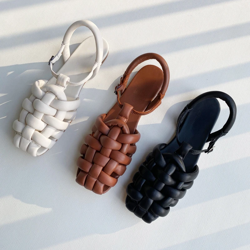 Breathable Woven Women Shoes Summer Ankle Buckle Sandals Cladiator Baotou Zapatos Mujer Vintage Fashion Chaussure Femme
Breathable Woven Women Shoes Summer Ankle Buckle Sandals Cladiator Baotou Zapatos Mujer Vintage Fashion Chaussure Femme