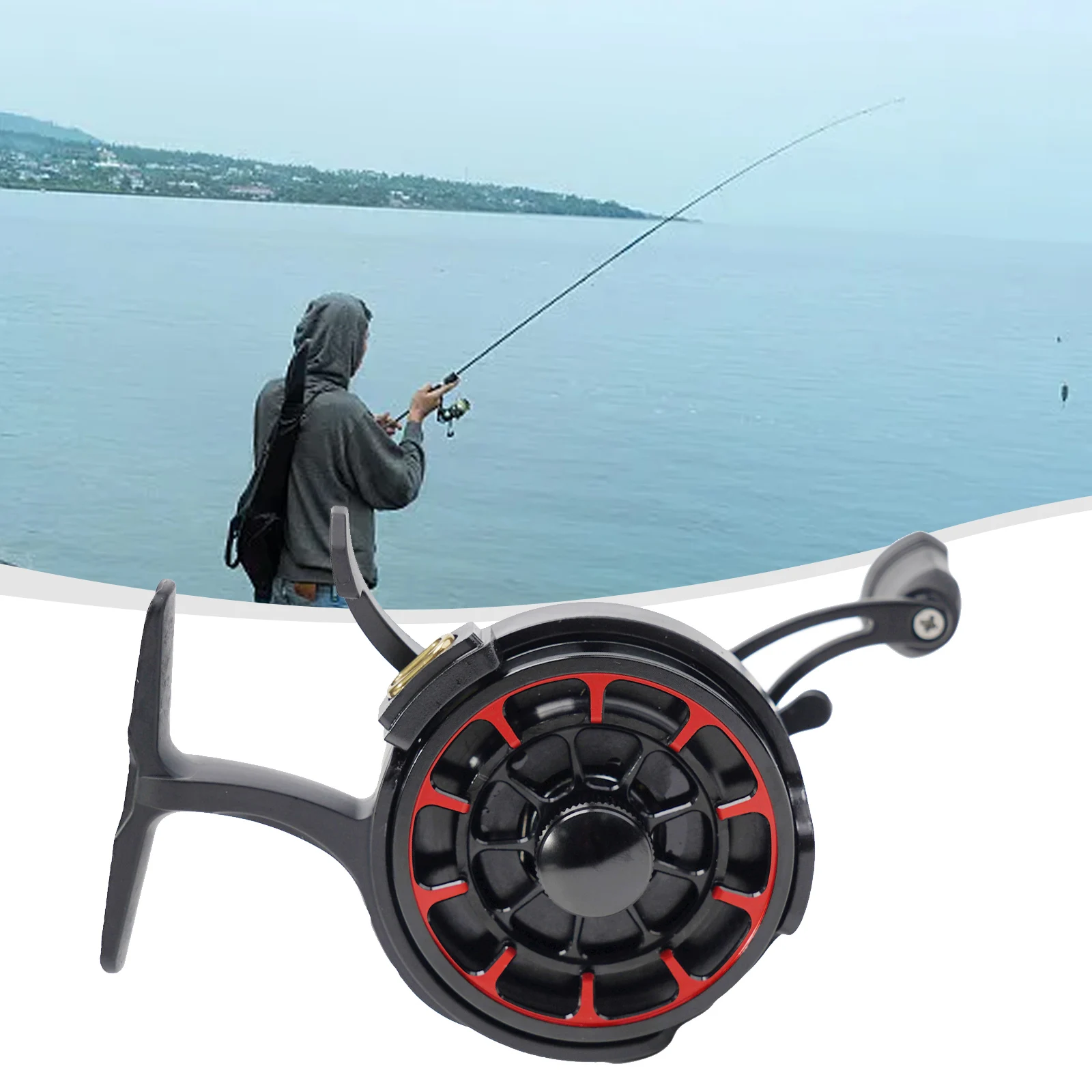 Ice Fishing Reel 3.6:1 Right/Left Hand Fishing Reel Wheel With High Foot 5 Strong Magnetic Brake Beans 2024
Ice Fishing Reel 3.6:1 Right/Left Hand Fishing Reel Wheel With High Foot 5 Strong Magnetic Brake Beans 2024