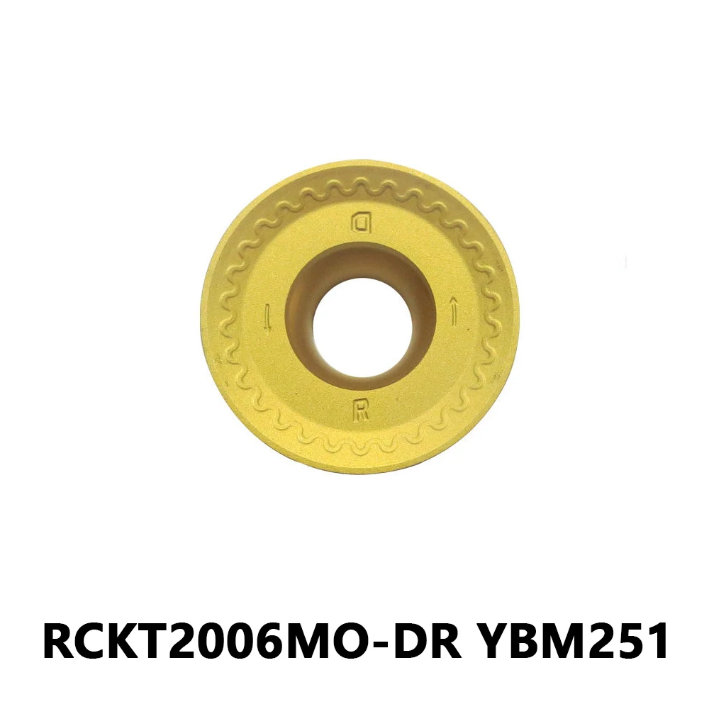 Original RCKT Carbide Inserts RCKT2006MO-DR YBM251 for Stainless Machining CNC Lathe Cutting Metal Tools RCKT2006MO RCKT2006
Original RCKT Carbide Inserts RCKT2006MO-DR YBM251 for Stainless Machining CNC Lathe Cutting Metal Tools RCKT2006MO RCKT2006