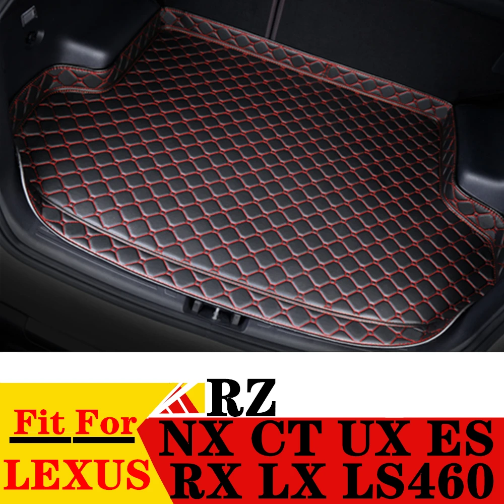

Коврик для багажника автомобиля для LEXUS LS460, NX, CT, RX, RZ, UX, ES, LX, серия, высокая скорость, все погодные условия, Автомобильный задний грузовой коврик, коврик, подкладка для багажника