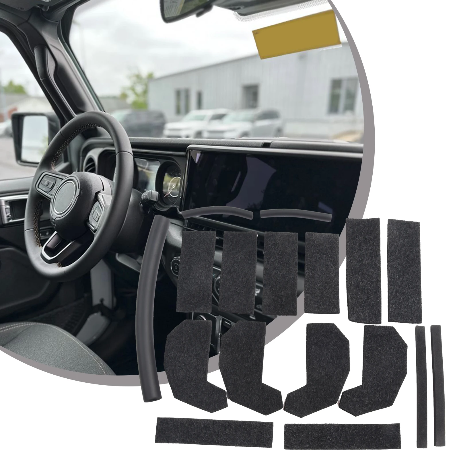1set 17PCS Hardtop Headliner Roof Seal Kit Accessories For Jeep For Wrangler JK 07-18 68026937AB Hardtop Headliner Roof Seal
1set 17PCS Hardtop Headliner Roof Seal Kit Accessories For Jeep For Wrangler JK 07-18 68026937AB Hardtop Headliner Roof Seal
