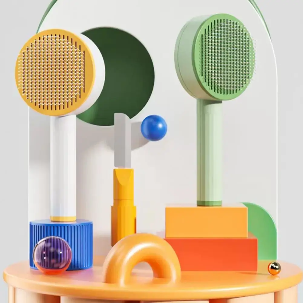 Fur Care Solution for Pets Pet Comb for Cats Efficient Pet Grooming Tools 2-in-1 Cat Brush Set Self-cleaning Slicker for Dogs
Fur Care Solution for Pets Pet Comb for Cats Efficient Pet Grooming Tools 2-in-1 Cat Brush Set Self-cleaning Slicker for Dogs