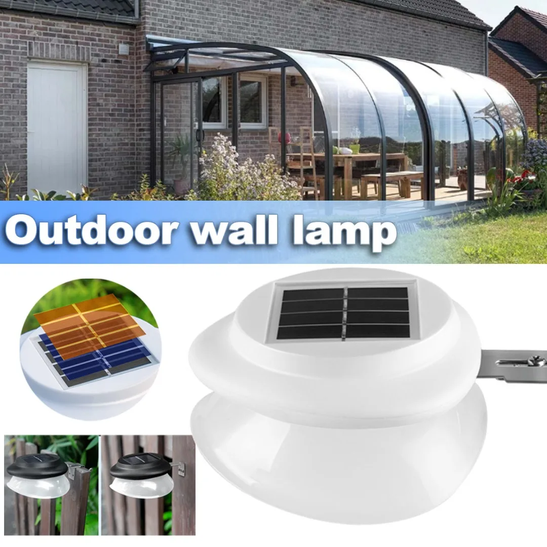 Solar Wall Light 3 LED Super Bright Sink Lamp Solar Powered Outdoor Garden Yard Window Waterproof Lighting Lights
Solar Wall Light 3 LED Super Bright Sink Lamp Solar Powered Outdoor Garden Yard Window Waterproof Lighting Lights