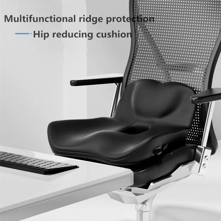 

Подушка для офисного кресла, подушки для стула из пены с эффектом памяти, ортопедическая поддерживающая поясная подушка с медленным восстановлением формы, подушки для сидений автомобиля