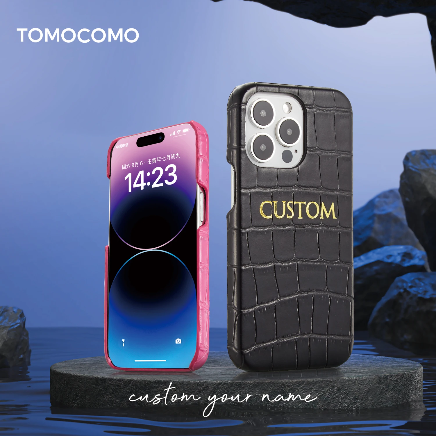 Custom Leather Phone Case for iPhone Personalized Name Gold Silver Letter Luxury Crocodile Cover DIY 15 14 14Pro Max 13
Custom Leather Phone Case for iPhone Personalized Name Gold Silver Letter Luxury Crocodile Cover DIY 15 14 14Pro Max 13