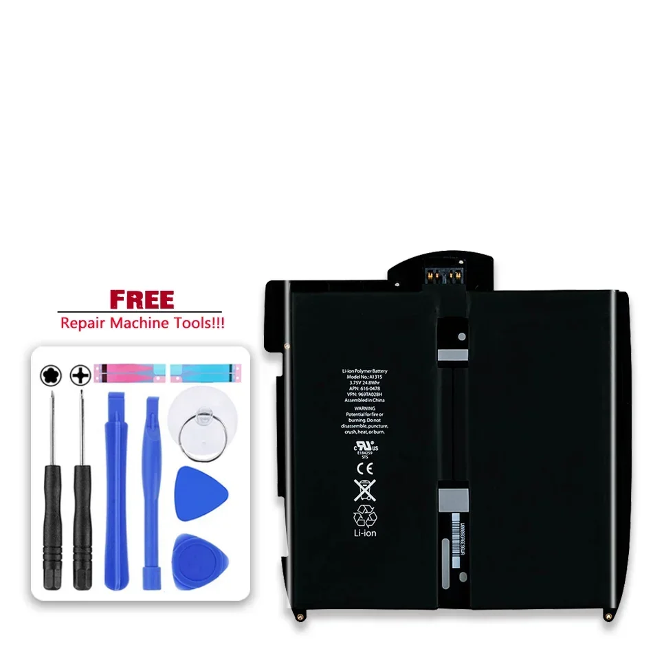 Аккумулятор pad1 5900 мАч для Apple iPad 1 iPad1 A1315 A1219 A1337 616-0448 616-0478 969TA028H
Аккумулятор pad1 5900 мАч для Apple iPad 1 iPad1 A1315 A1219 A1337 616-0448 616-0478 969TA028H
