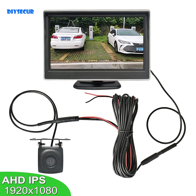 DIYSECUR 1920*1080 5inch AHD IPS Rear View Car Monitor Starlight Night Vision Backup Car Camera Vehicle Reverse Camera
DIYSECUR 1920*1080 5inch AHD IPS Rear View Car Monitor Starlight Night Vision Backup Car Camera Vehicle Reverse Camera