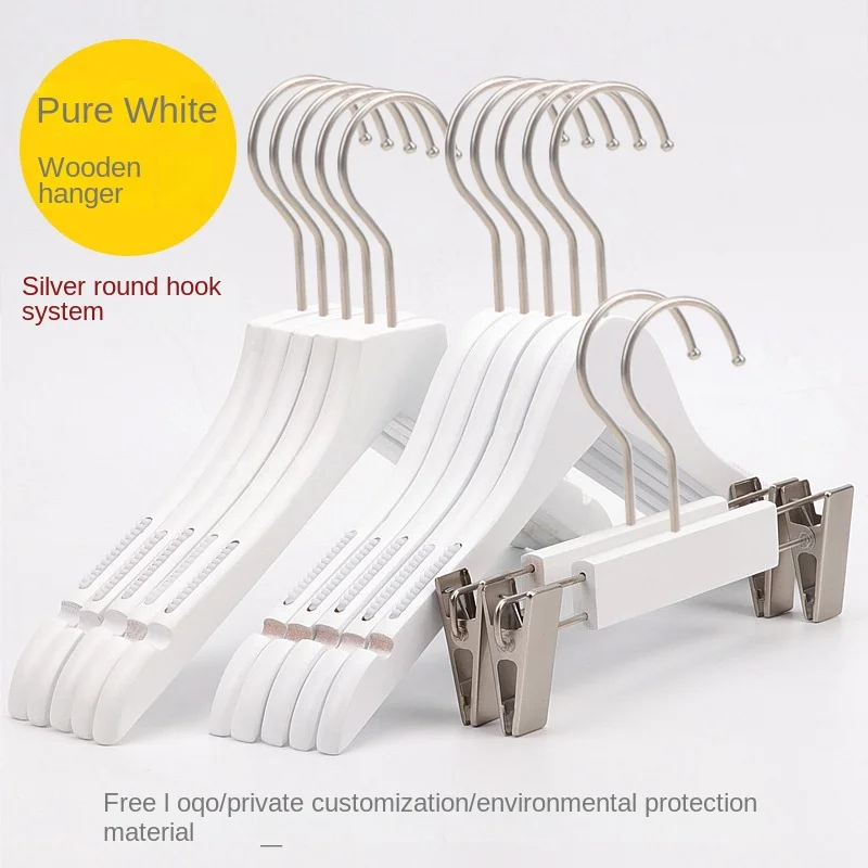 white children's clothing store solid wood hanger, clothing hanging support wooden non-slip wooden pants clip clothing rack
white children's clothing store solid wood hanger, clothing hanging support wooden non-slip wooden pants clip clothing rack