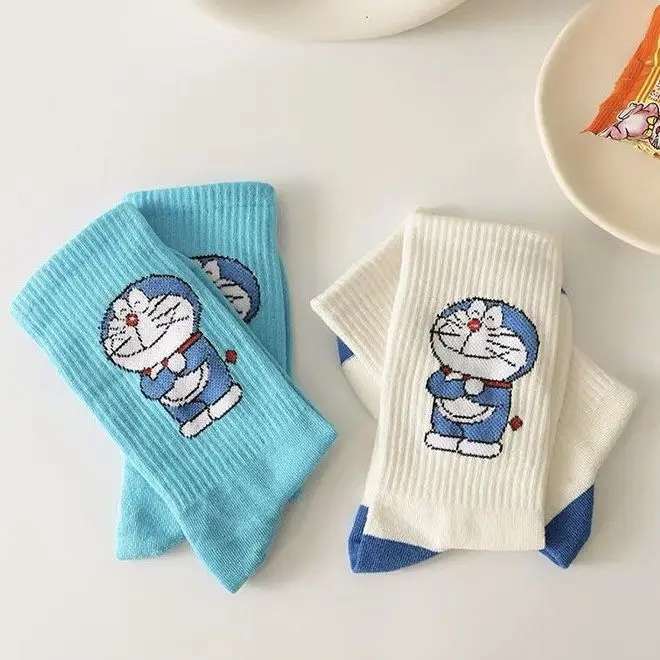 Kawaii Doraemon Japanese Cartoon Tube Socks Student Autumn and Winter Warm Stockings Fashion College Style Socks Men and Women
Kawaii Doraemon Japanese Cartoon Tube Socks Student Autumn and Winter Warm Stockings Fashion College Style Socks Men and Women
