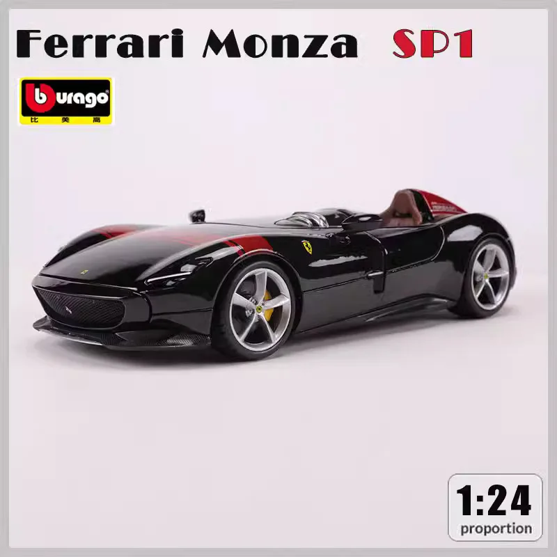 Модель автомобиля Bburago Ferrari Monza SP1, литой автомобиль из сплава, 1:24, Игрушечная модель, миниатюрная модель автомобиля для детей
Модель автомобиля Bburago Ferrari Monza SP1, литой автомобиль из сплава, 1:24, Игрушечная модель, миниатюрная модель автомобиля для детей