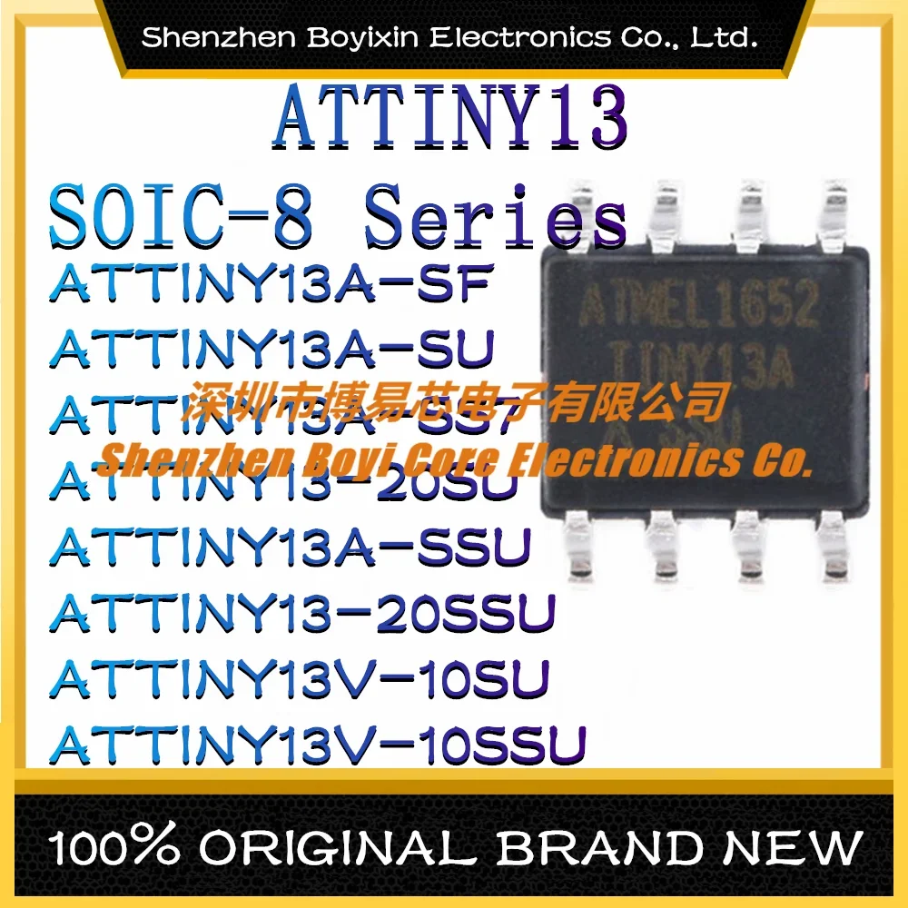 ATTINY13A-SF ATTINY13A-SU ATTINY13A-SS7 ATTINY13-20SU ATTINY13A-SSU ATTINY13-20SSU ATTINY13V-10SU ATTINY13V-10SSU (MCU/MPU/SOC)
ATTINY13A-SF ATTINY13A-SU ATTINY13A-SS7 ATTINY13-20SU ATTINY13A-SSU ATTINY13-20SSU ATTINY13V-10SU ATTINY13V-10SSU (MCU/MPU/SOC)