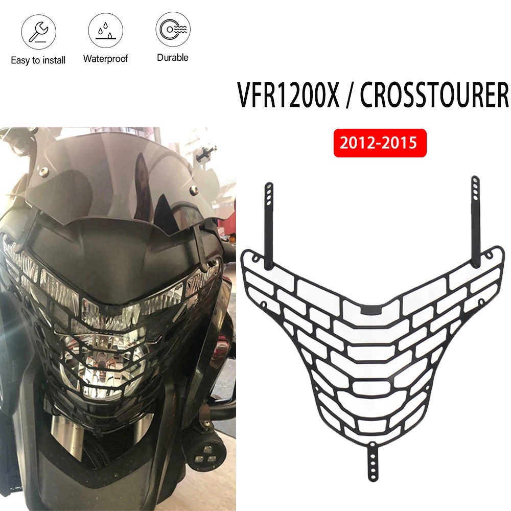 

Headlight Guard Protector Cover For Honda VFR1200X VFR 1200X Crosstourer 2012 2013 2014 2015 NEW Motorcycle Accessories