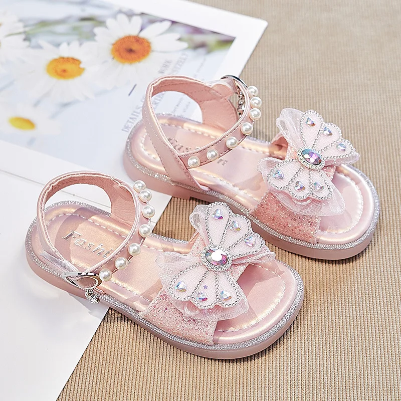 New Girls Sandals Rhinestone Butterfly Princess Shoes Summer Kid's Roman Sandals Sandy Beach Shoes Fashion Children Sandals
New Girls Sandals Rhinestone Butterfly Princess Shoes Summer Kid's Roman Sandals Sandy Beach Shoes Fashion Children Sandals