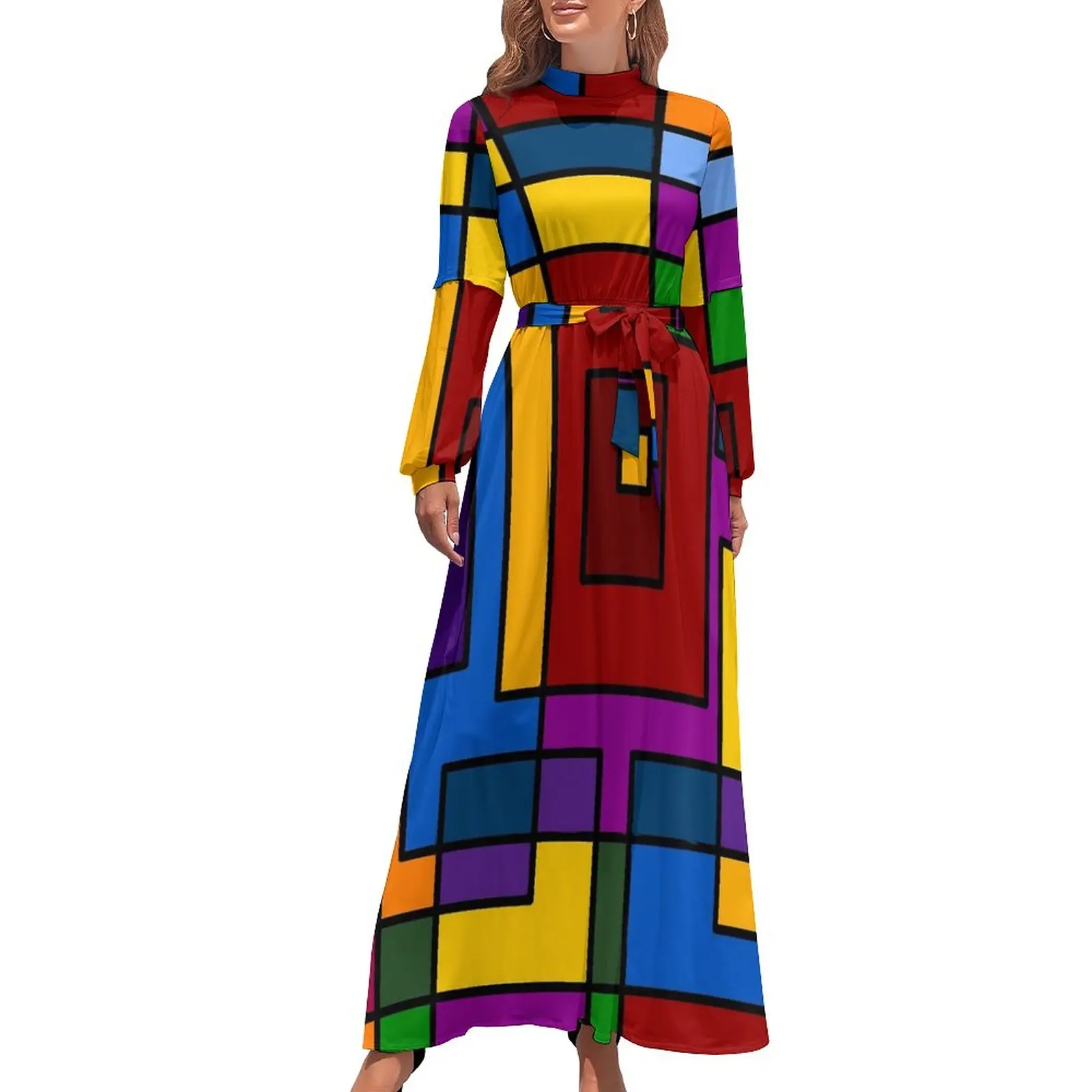 De Stijl Inspired Dress Long-Sleeve Abstract Art Kawaii Maxi Dress High Waist Korean Fashion Design Boho Beach Long Dresses Birt
De Stijl Inspired Dress Long-Sleeve Abstract Art Kawaii Maxi Dress High Waist Korean Fashion Design Boho Beach Long Dresses Birt