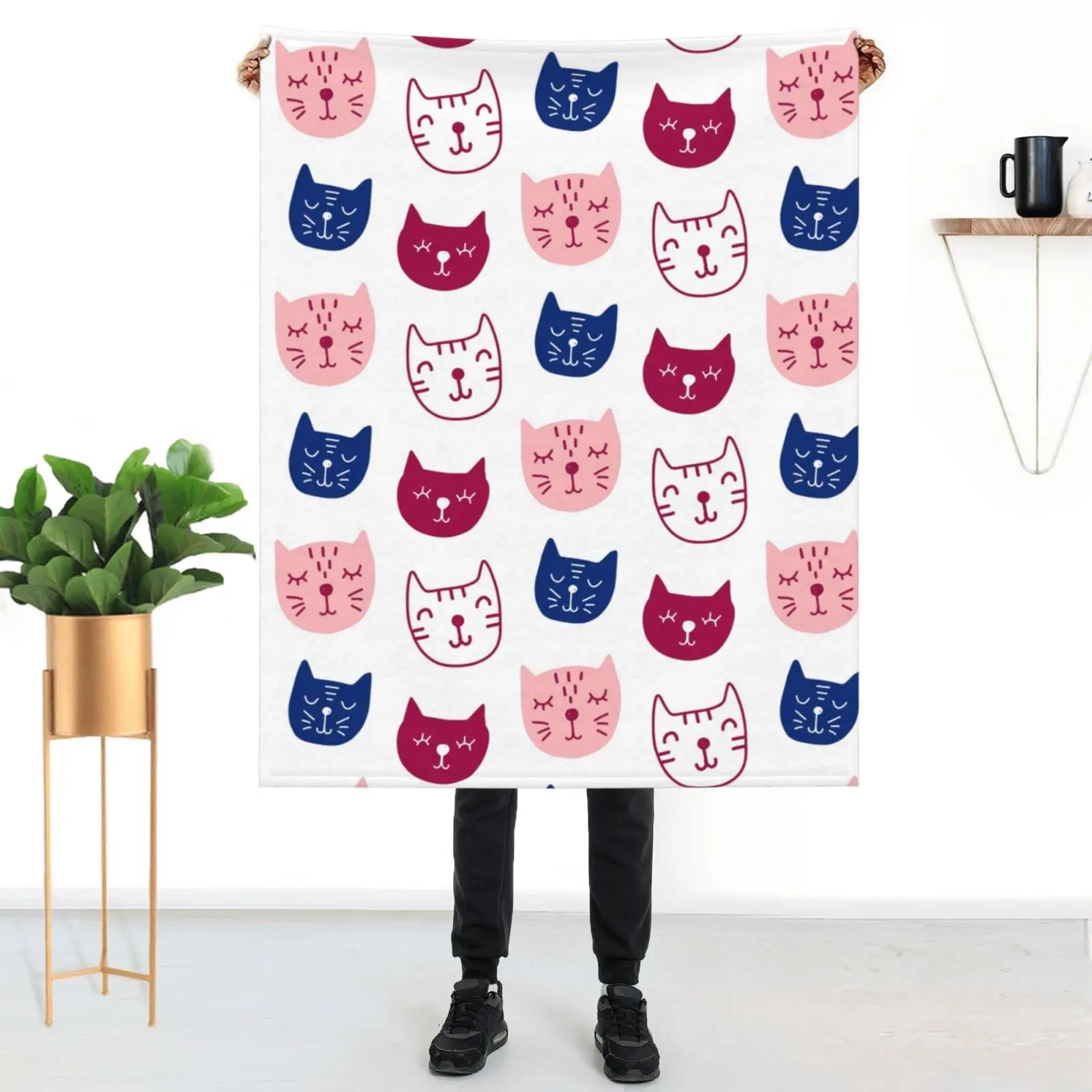 Throw Blanket Soft Fleece Throw Blanket for Bed Lightweight Blanket
Throw Blanket Soft Fleece Throw Blanket for Bed Lightweight Blanket