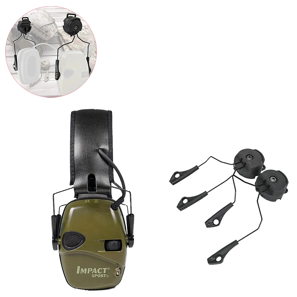 Howard Leight Impact Sport hunt shooting headset For Electronic earmuf ARCOPS-CORE Helmet Rail Adapter Tactical headphone Stand
Howard Leight Impact Sport hunt shooting headset For Electronic earmuf ARCOPS-CORE Helmet Rail Adapter Tactical headphone Stand