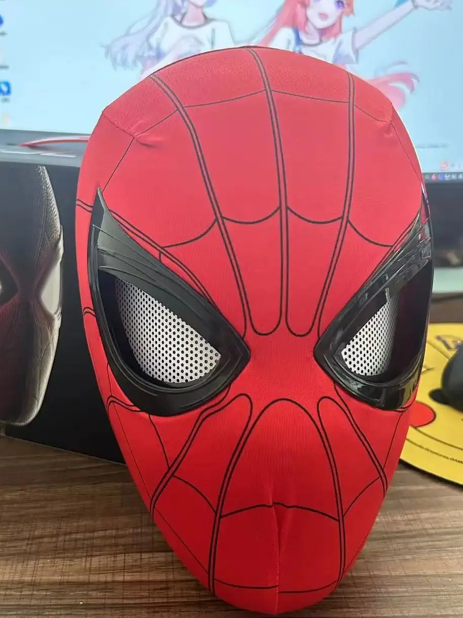 2024 New Spider-man:no Way Home Spider Man Mask Luxury Helmet Moving Eyes Movable Mask Cosplay Decoration Gift Toys
2024 New Spider-man:no Way Home Spider Man Mask Luxury Helmet Moving Eyes Movable Mask Cosplay Decoration Gift Toys