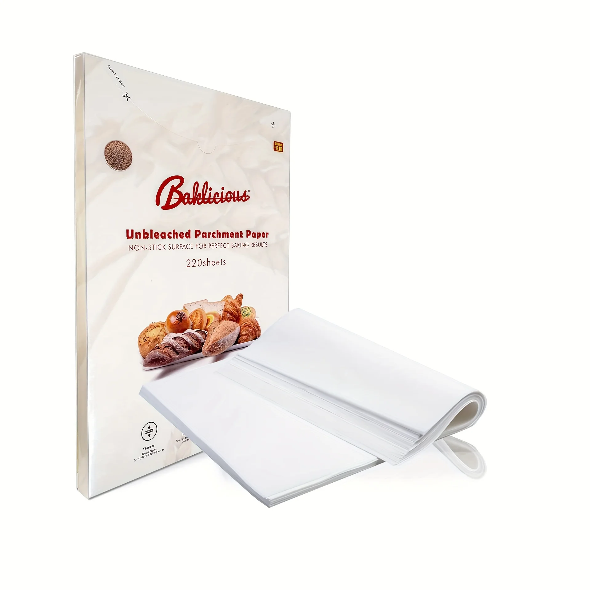220pcs, 12x16 In Parchment Paper Sheets, Pre-cut Non-Stick Parchment Baking Paper For Air Fryer, Oven, Bakeware, Steaming, Cooki
220pcs, 12x16 In Parchment Paper Sheets, Pre-cut Non-Stick Parchment Baking Paper For Air Fryer, Oven, Bakeware, Steaming, Cooki