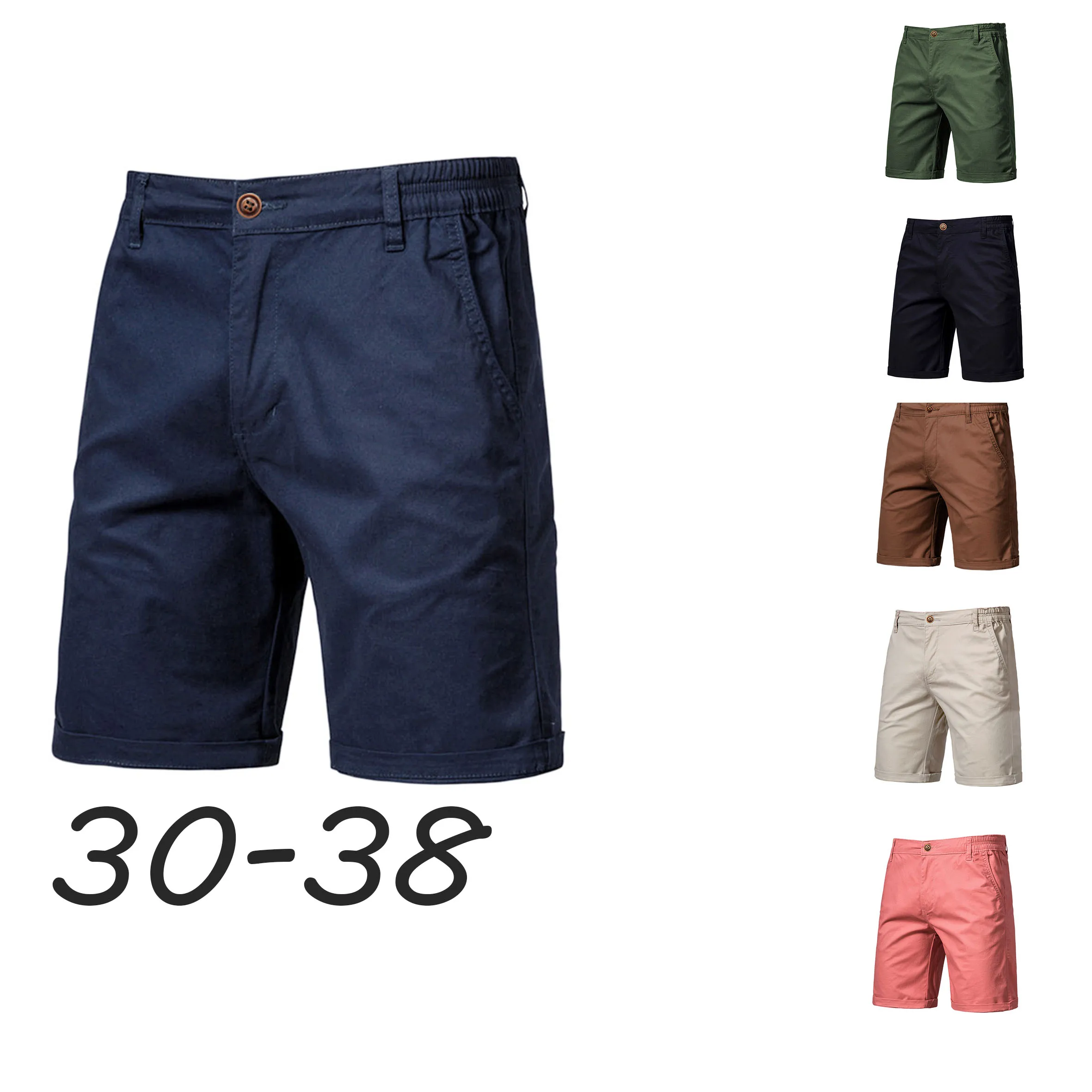 2023 New Summer Cotton Men's High Quality Casual Business Social Stretch Waist Men's Shorts Multicolor Beach Shorts
2023 New Summer Cotton Men's High Quality Casual Business Social Stretch Waist Men's Shorts Multicolor Beach Shorts
