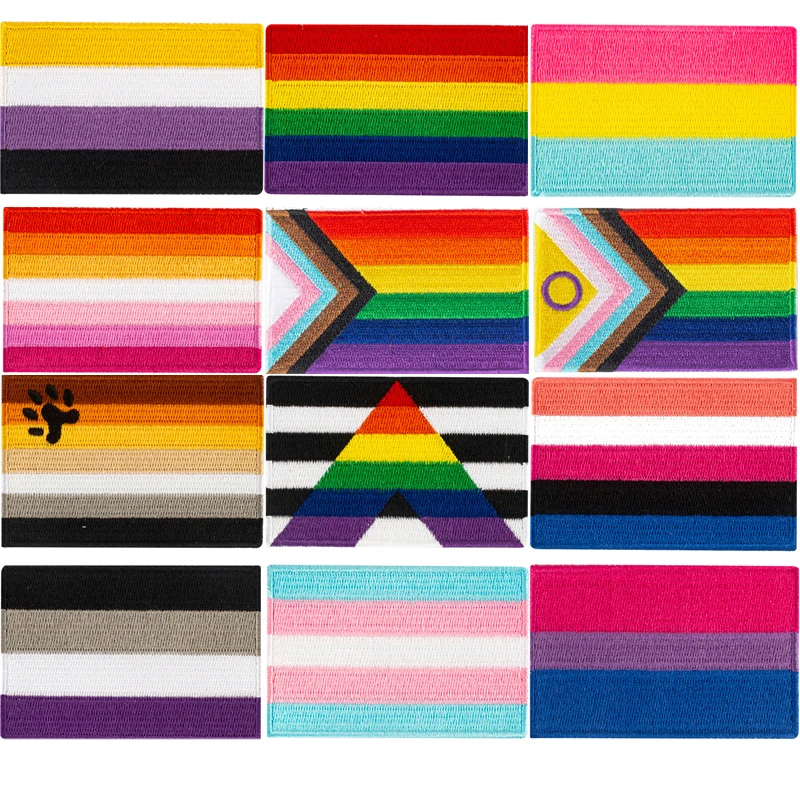 National Flag Iron-on Sew-on Patch Asexual Nonbinary Bisexual pride Armband 3D Stick on Jacket Backpack Stickers
National Flag Iron-on Sew-on Patch Asexual Nonbinary Bisexual pride Armband 3D Stick on Jacket Backpack Stickers