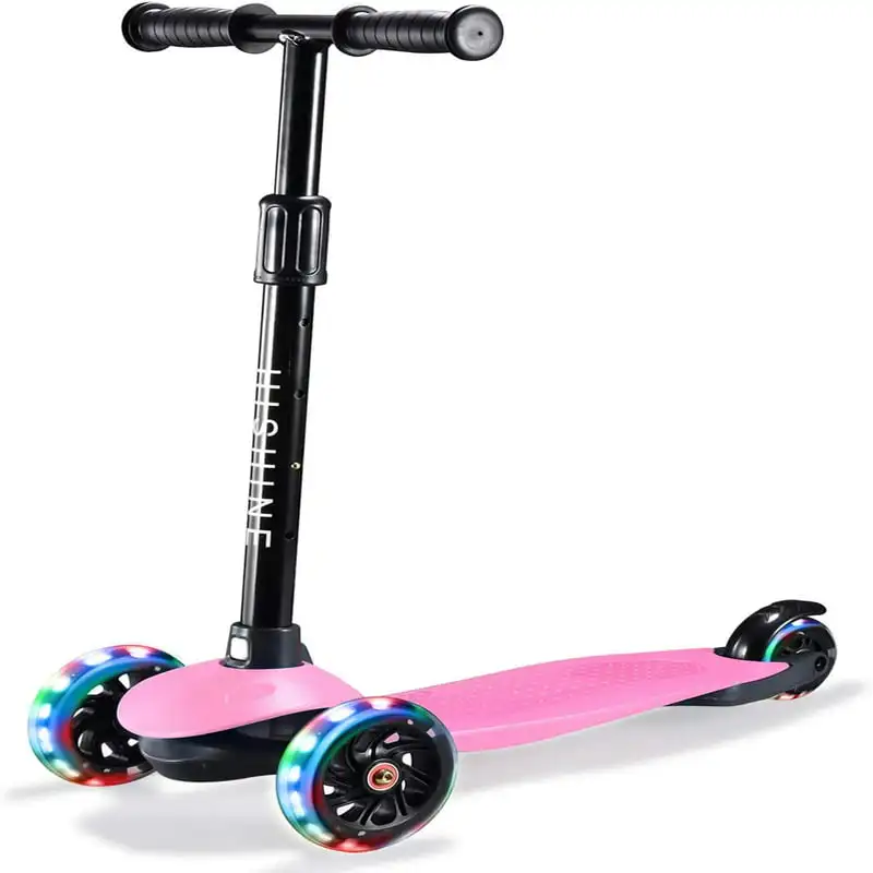 GlideKick 3-Wheel Foldable Scooter With Lightup Wheels & Extendable T-Bar - Purple
GlideKick 3-Wheel Foldable Scooter With Lightup Wheels & Extendable T-Bar - Purple