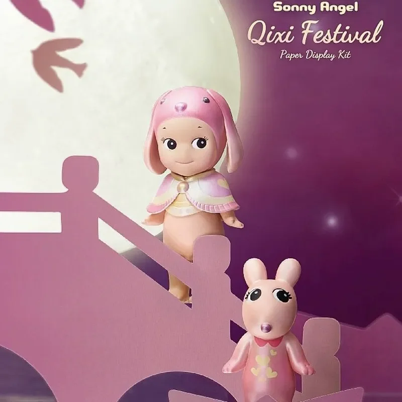 Sonny Angel Figures Qixi Festival Paper Display Kit Gift Box Set Fashion Diy Toy Valentine's Day Decoration Gift For Girlfriend
Sonny Angel Figures Qixi Festival Paper Display Kit Gift Box Set Fashion Diy Toy Valentine's Day Decoration Gift For Girlfriend
