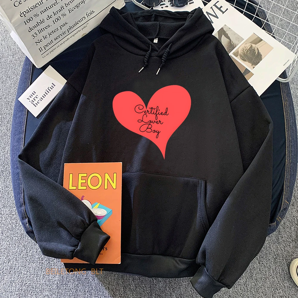 Fashion Drake Boy Hoodies Certified Lover Boy Street Wear Women Sweatshirt Hiphop Rap Star Long Sleeve Pullovers with Hooded Top
Fashion Drake Boy Hoodies Certified Lover Boy Street Wear Women Sweatshirt Hiphop Rap Star Long Sleeve Pullovers with Hooded Top