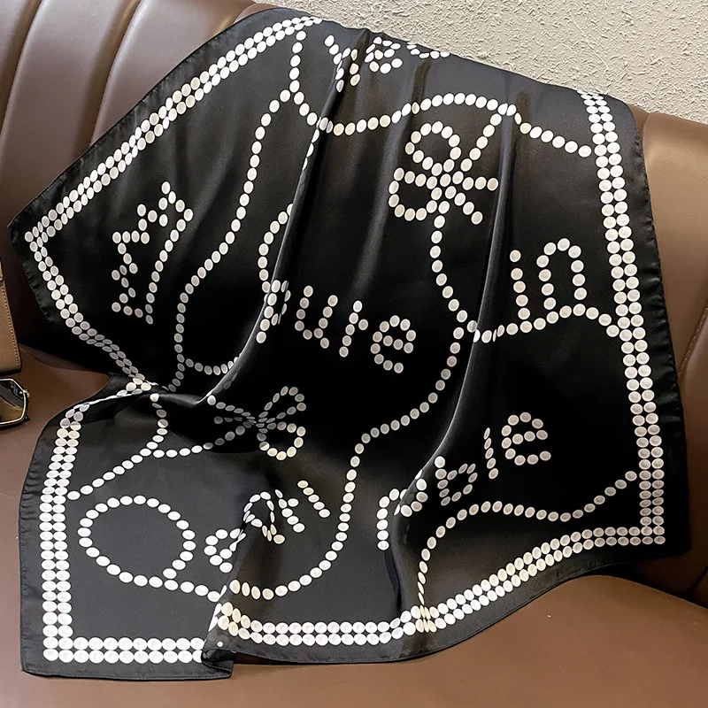 Black Silk Scarf Soft Shiny Spring Summer Neck Tie Party Sports Headscarf Hair Hand Wrist Headkercheif Bandana
Black Silk Scarf Soft Shiny Spring Summer Neck Tie Party Sports Headscarf Hair Hand Wrist Headkercheif Bandana