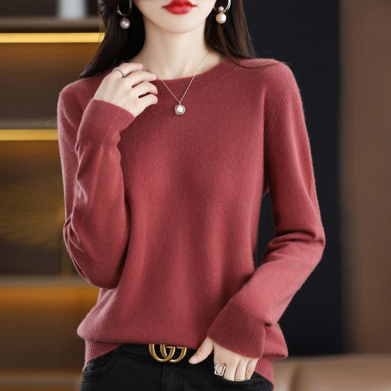 Half Turtleneck In Autumn And Winter, 100% Pure Wool Women's New Slim And Long-Sleeved Knitted Sweater With Bottoming Pullover
Half Turtleneck In Autumn And Winter, 100% Pure Wool Women's New Slim And Long-Sleeved Knitted Sweater With Bottoming Pullover