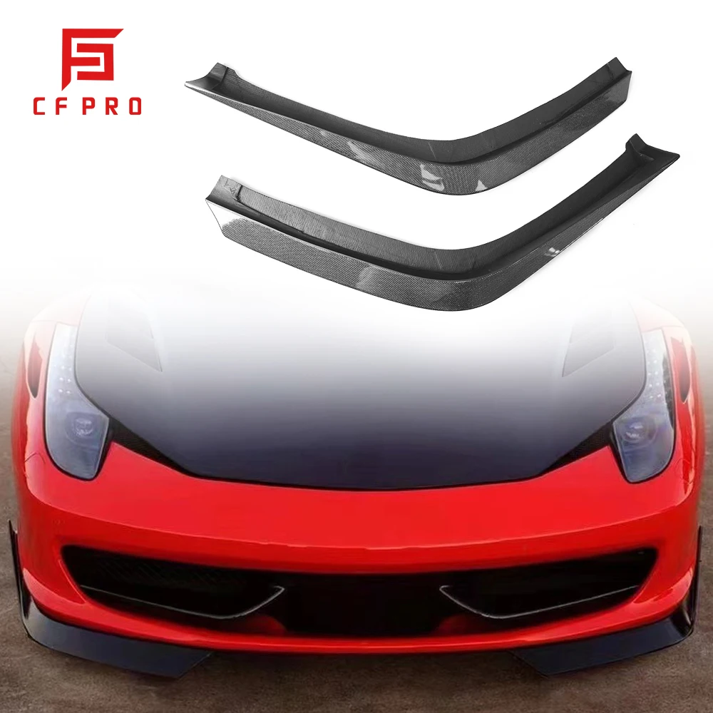 Carbon Fiber DMC Style Front Bumper Spoiler Lip Angle Splitter Diffuser For Ferrari 458 Lip Wrap Angle Splitter Auto Accessories
Carbon Fiber DMC Style Front Bumper Spoiler Lip Angle Splitter Diffuser For Ferrari 458 Lip Wrap Angle Splitter Auto Accessories
