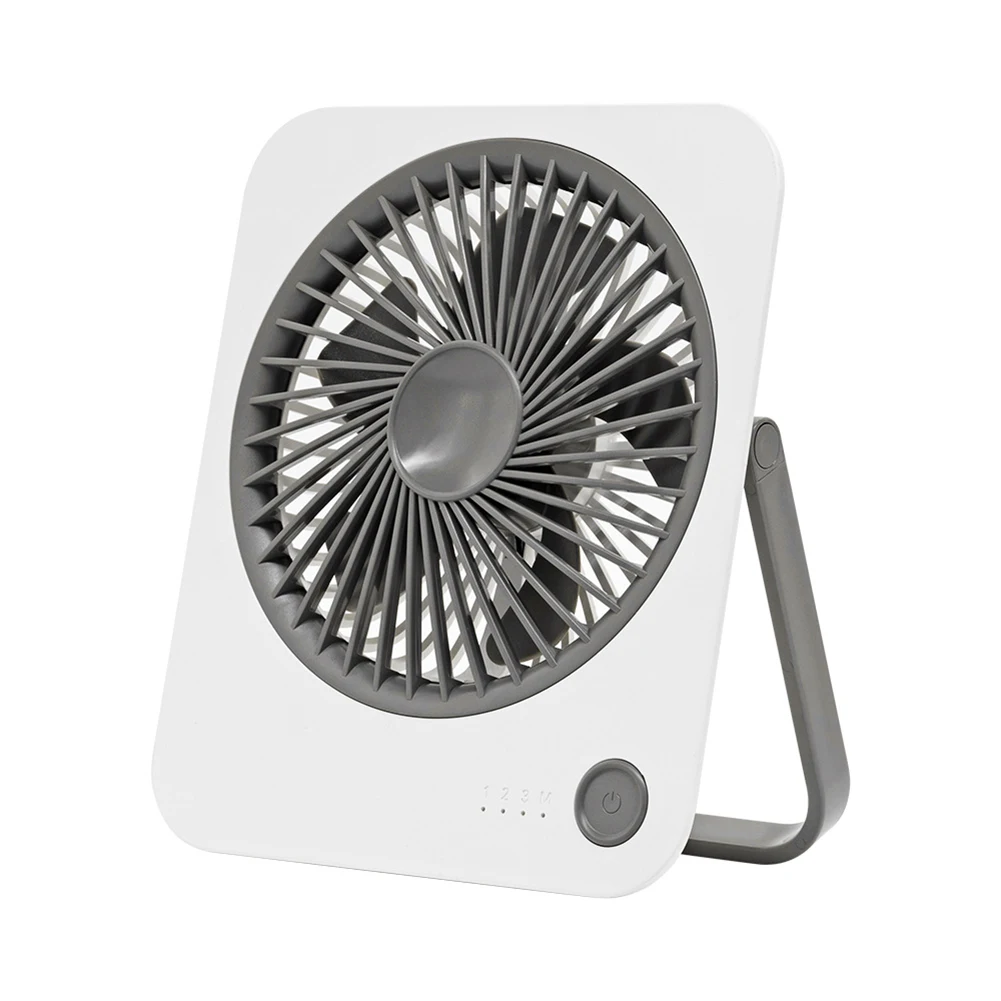 

1200mAh Battery Operated Rechargeable Portable Travel Small Desk Fan For Bedroom High Wind Silent Desktop Portable Bracket Fans