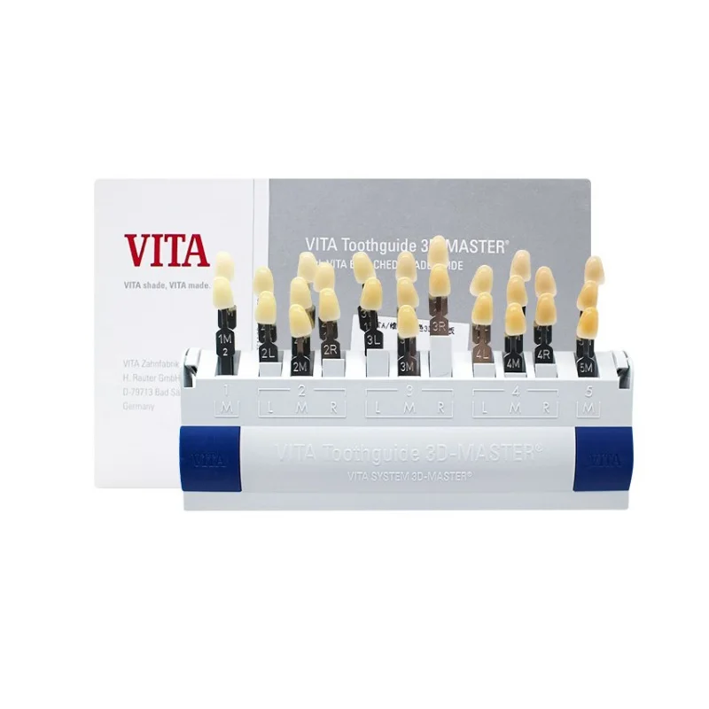 Dentistry Clinic Whitening Surgical Tools Dental Shape Guide 29 Colors Tooth Guide 3D Master VITA Teeth Color Plate Comparator 
Dentistry Clinic Whitening Surgical Tools Dental Shape Guide 29 Colors Tooth Guide 3D Master VITA Teeth Color Plate Comparator