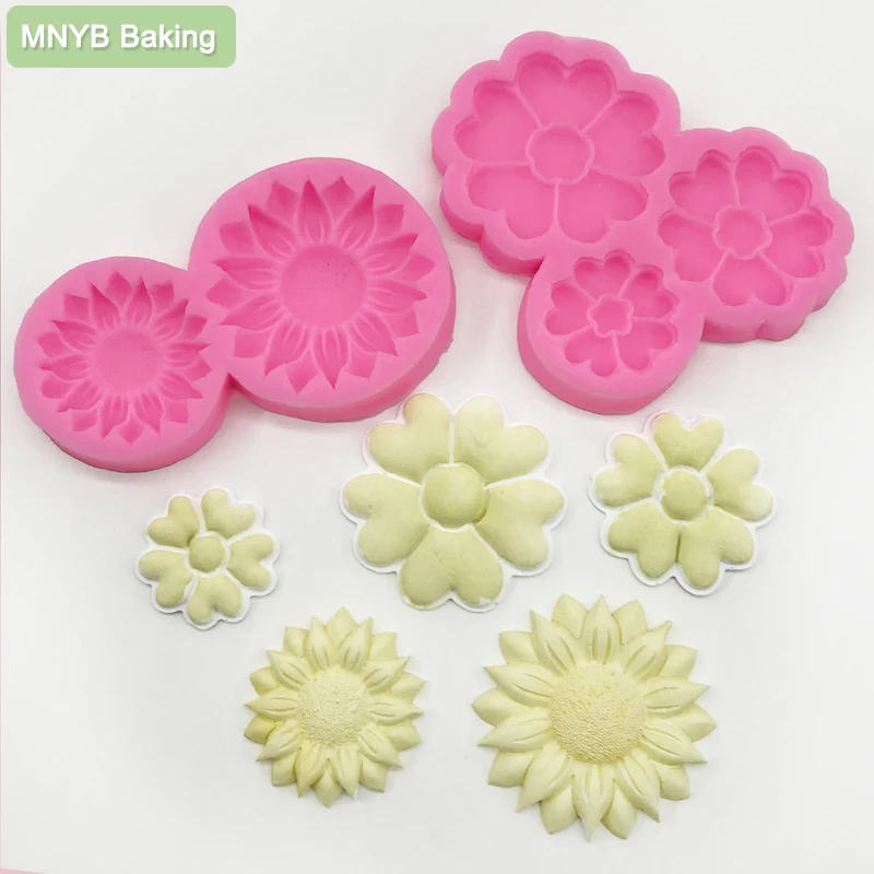 Sunflower Chocolate Mould Fondant Candy DIY Making Cake Decoration Flower Resin Art Silicone Kitchen Baking Accessories Tools
Sunflower Chocolate Mould Fondant Candy DIY Making Cake Decoration Flower Resin Art Silicone Kitchen Baking Accessories Tools