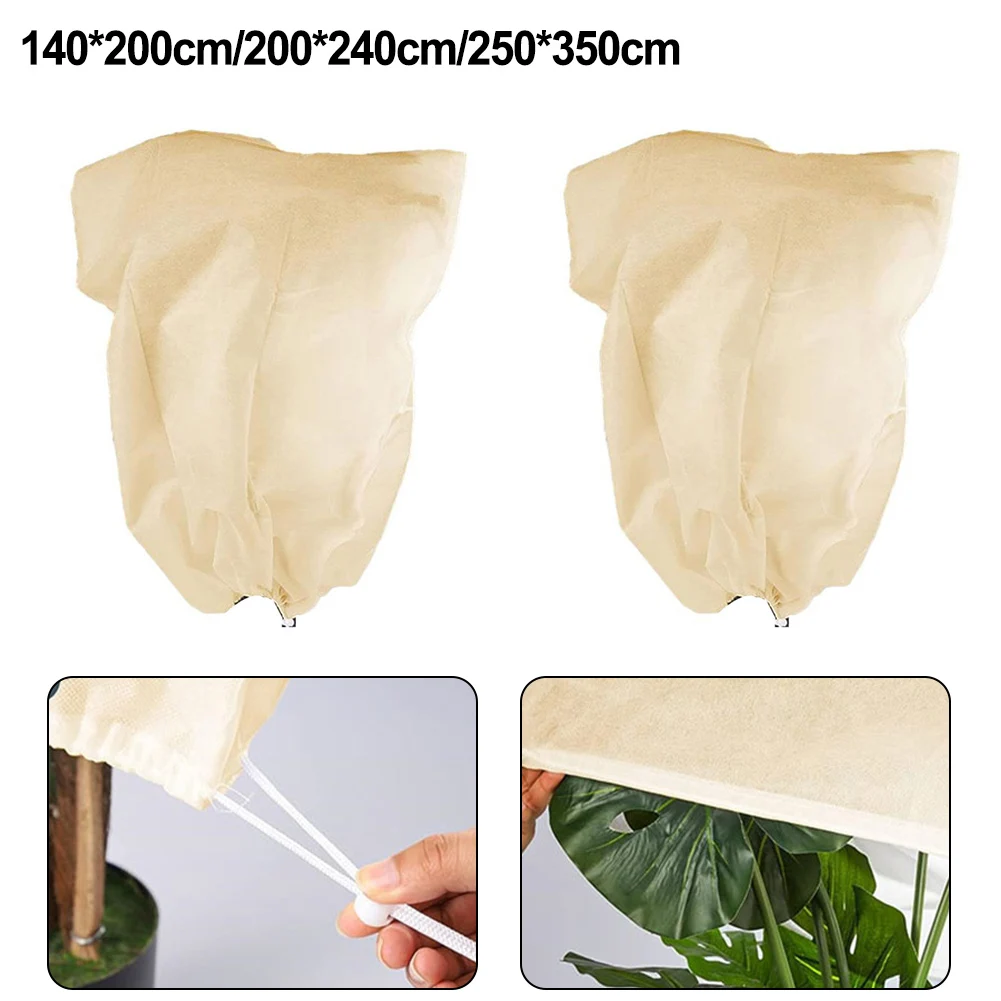 1pcs Plant Frost Protector Portable Reusable Winter Autumn Warm Keeping Park Garden Fruits Vegetables Tree Cover With Drawstring
1pcs Plant Frost Protector Portable Reusable Winter Autumn Warm Keeping Park Garden Fruits Vegetables Tree Cover With Drawstring