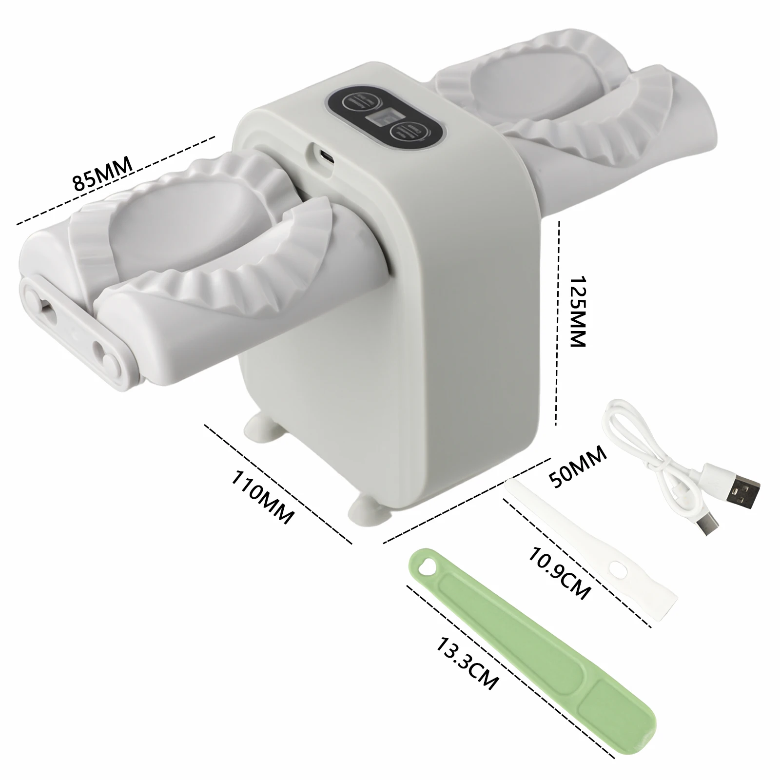 Multifunctional Electric Ravioli Shaper Automatic Dumpling Maker Make Wontons Rolls and Potstickers with Ease
Multifunctional Electric Ravioli Shaper Automatic Dumpling Maker Make Wontons Rolls and Potstickers with Ease