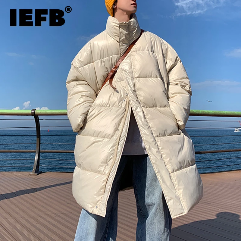 IEFB Winter Men Cotton Clothing Mid Length Oversize Wool Long Coat Trend Male Solid Color Casual Windbreaker Korean Tide 9C2336
IEFB Winter Men Cotton Clothing Mid Length Oversize Wool Long Coat Trend Male Solid Color Casual Windbreaker Korean Tide 9C2336