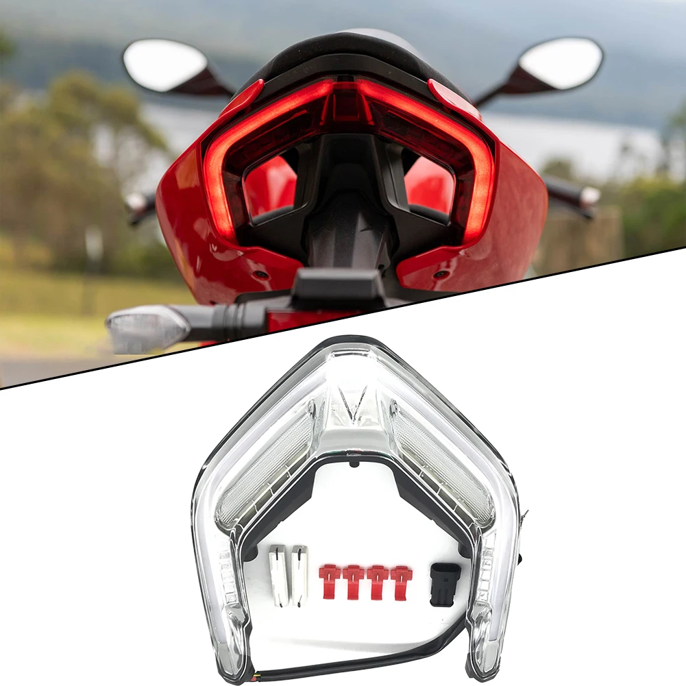 Turn Signal Integrat LED Tail Light Car 12V 2018-2022 Brake Flowing Water For DUCATI PANIGALE Taillight Consists
Turn Signal Integrat LED Tail Light Car 12V 2018-2022 Brake Flowing Water For DUCATI PANIGALE Taillight Consists