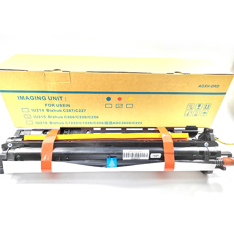 

IU-215C IU-215Y IU-215M DV-215K for Konica Minolta bizhub C226/C256/C266 C7222/C7226 Black Cyan Yellow Magenta Imaging Unit