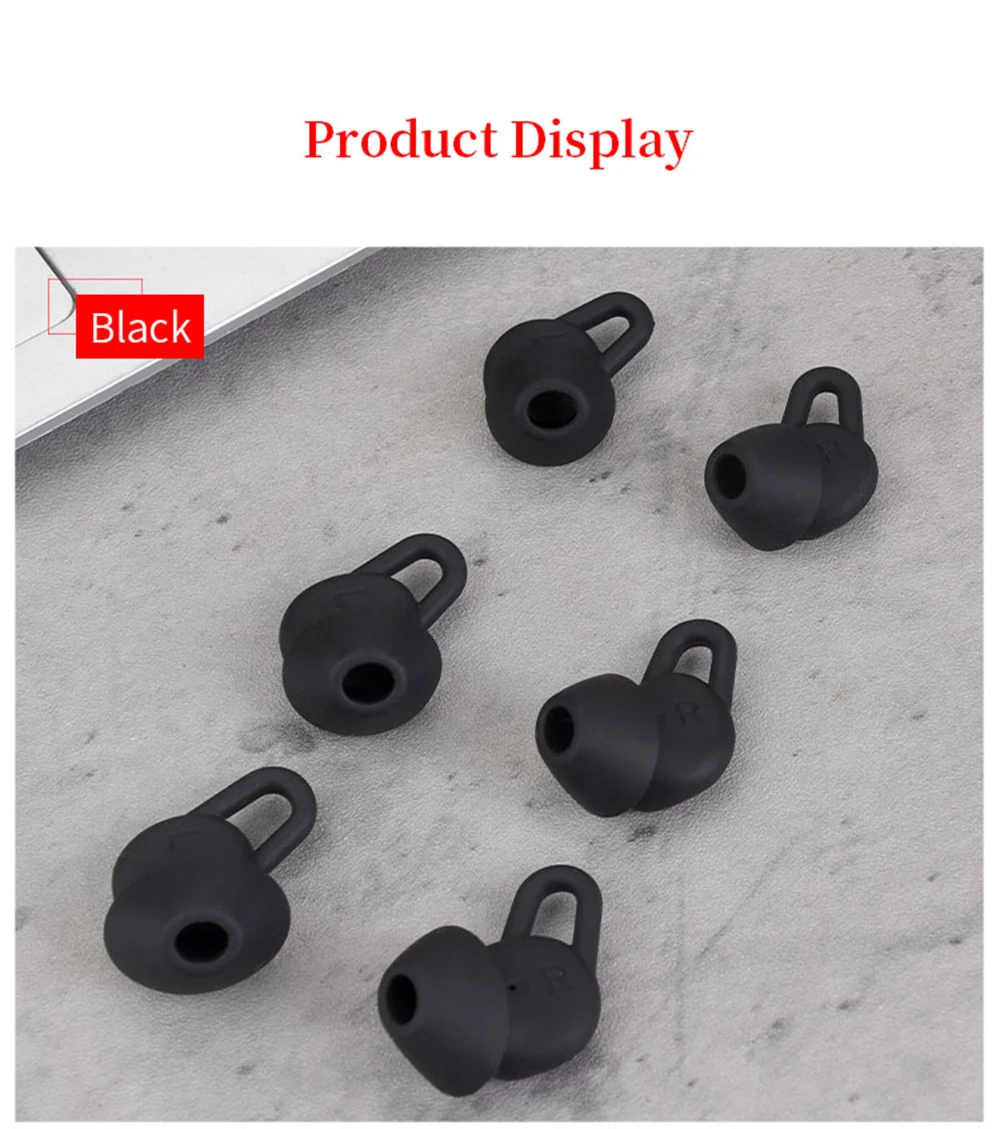 6Pcs Silicone Ear Tips for Freelace Pro2 Earbuds Eartips Freelace Pro 2 Earphone Tips headphones Earplugs 6Pcs Silicone Ear Tips for Freelace Pro2 Earbuds Eartips Freelace Pro 2 Earphone Tips headphones Earplugs