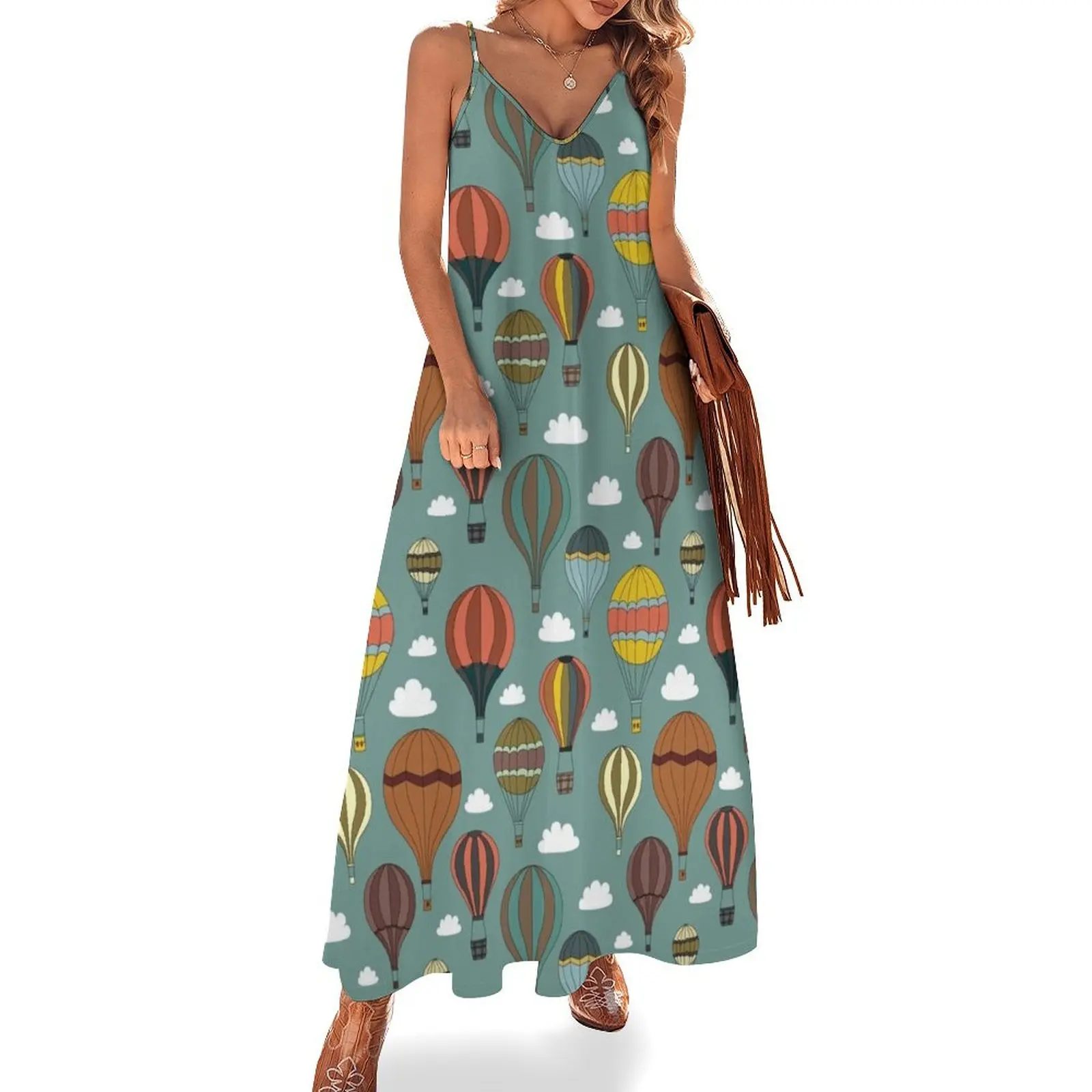 Vintage Hot Air Balloons Sleeveless Dress dresses for womens summer women's dress 2024 birthday dress women
Vintage Hot Air Balloons Sleeveless Dress dresses for womens summer women's dress 2024 birthday dress women