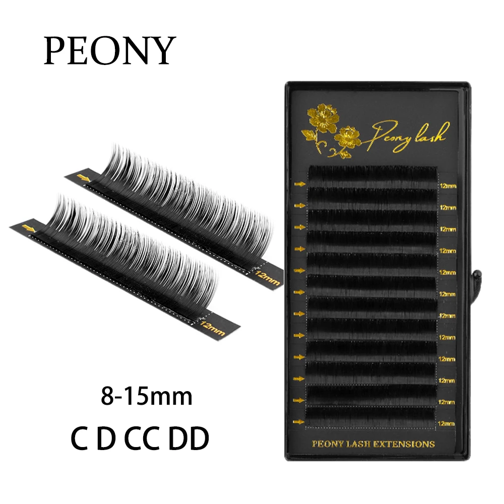 PEONY 1pcs Individual False Eyelashes Extension KBT Natural Soft Matte Black Faux Mink Classical Eyelash Cosmetics Beauty Makeup
PEONY 1pcs Individual False Eyelashes Extension KBT Natural Soft Matte Black Faux Mink Classical Eyelash Cosmetics Beauty Makeup