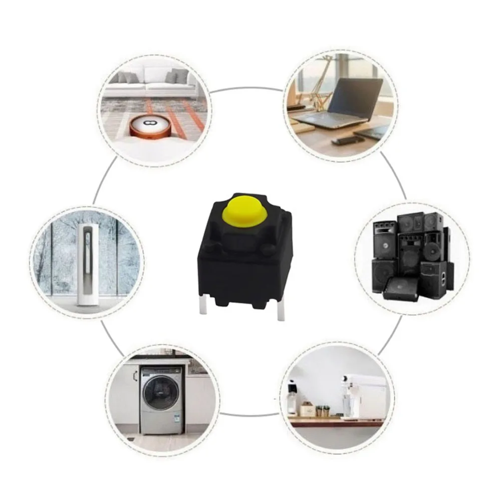Mute Button Silent Switch DC 12V 50mA Wireless Wired Mouse Micro Push Button Switch 6x6x7.3mm 10PCS
Mute Button Silent Switch DC 12V 50mA Wireless Wired Mouse Micro Push Button Switch 6x6x7.3mm 10PCS